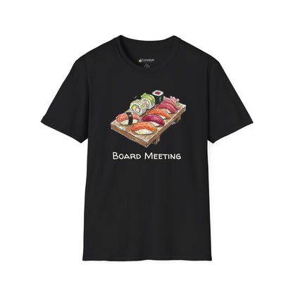 Sushi 'Board Meeting' T-Shirt — Funny Sushi Sashimi Japanese Tee for Foodies