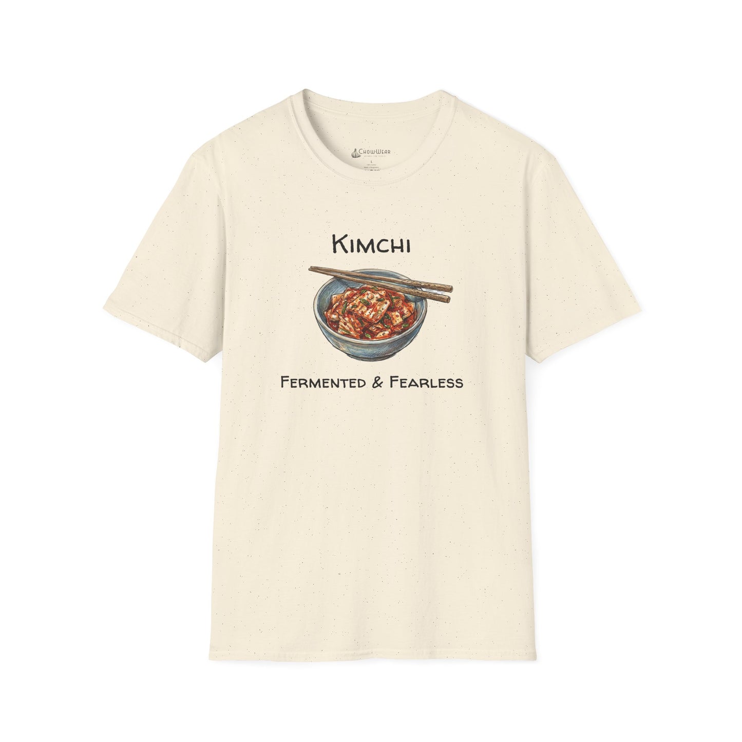 Kimchi T-Shirt — Fermented & Fearless Korean Food Graphic Tee