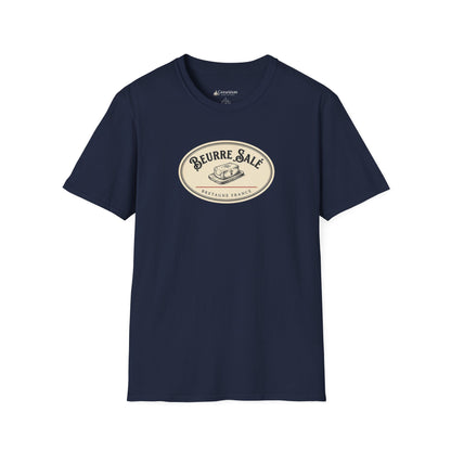 Beurre Salé Vintage Butter Patch T-Shirt — French Bakery Aesthetic