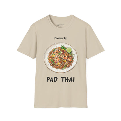 Pad Thai T-Shirt — "Powered By Pad Thai" Graphic Tee