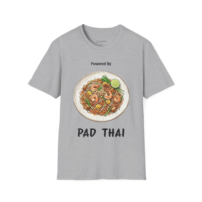 Pad Thai T-Shirt — "Powered By Pad Thai" Graphic Tee