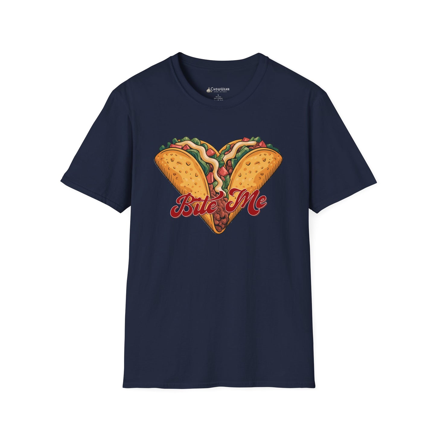 'Bite Me' Taco Lovers Mexican Foodie Street Food T-shirt