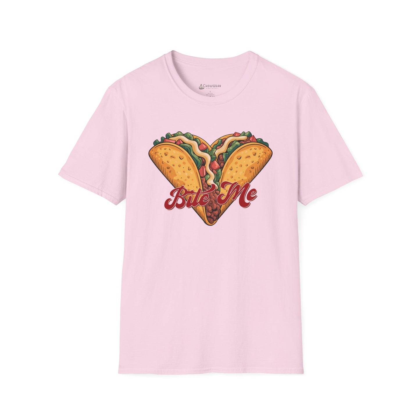 'Bite Me' Taco Lovers Mexican Foodie Street Food T-shirt