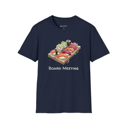 Sushi 'Board Meeting' T-Shirt — Funny Sushi Sashimi Japanese Tee for Foodies