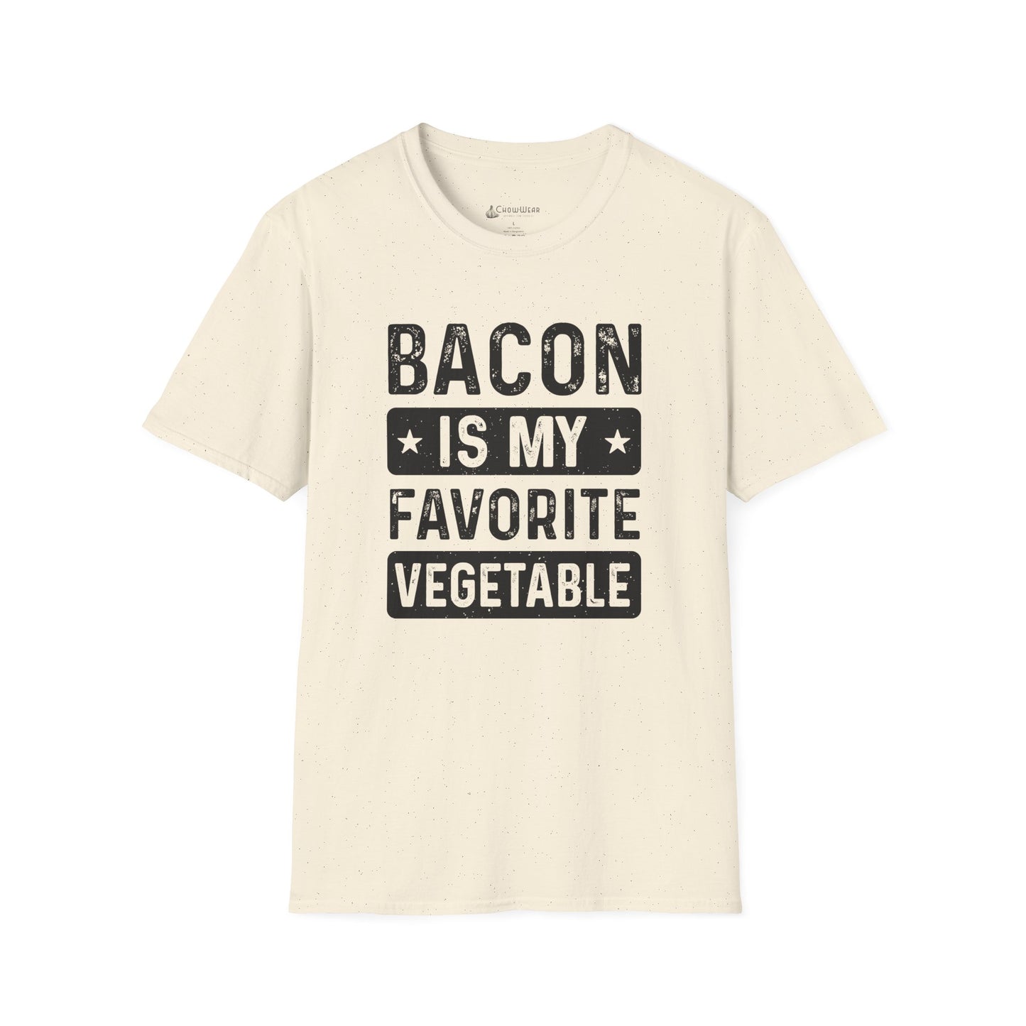 Bacon Is My Favorite Vegetable T-Shirt — Funny Foodie Meat Lover Tee