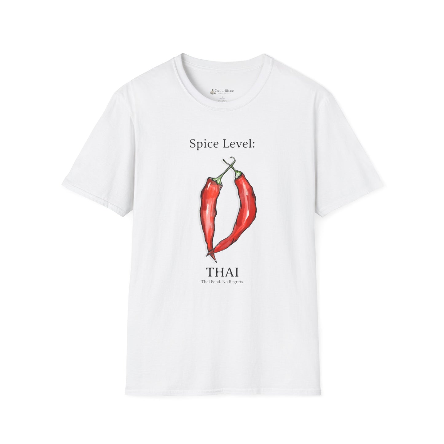 Thai Spice Chili T-Shirt – "Spice Level: Thai" Graphic Tee