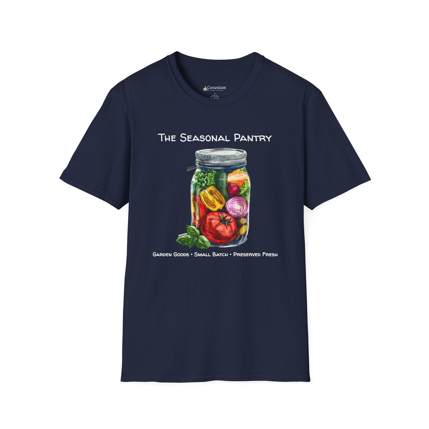 The Seasonal Pantry T-Shirt — Summer Harvest Garden Veggies Tee