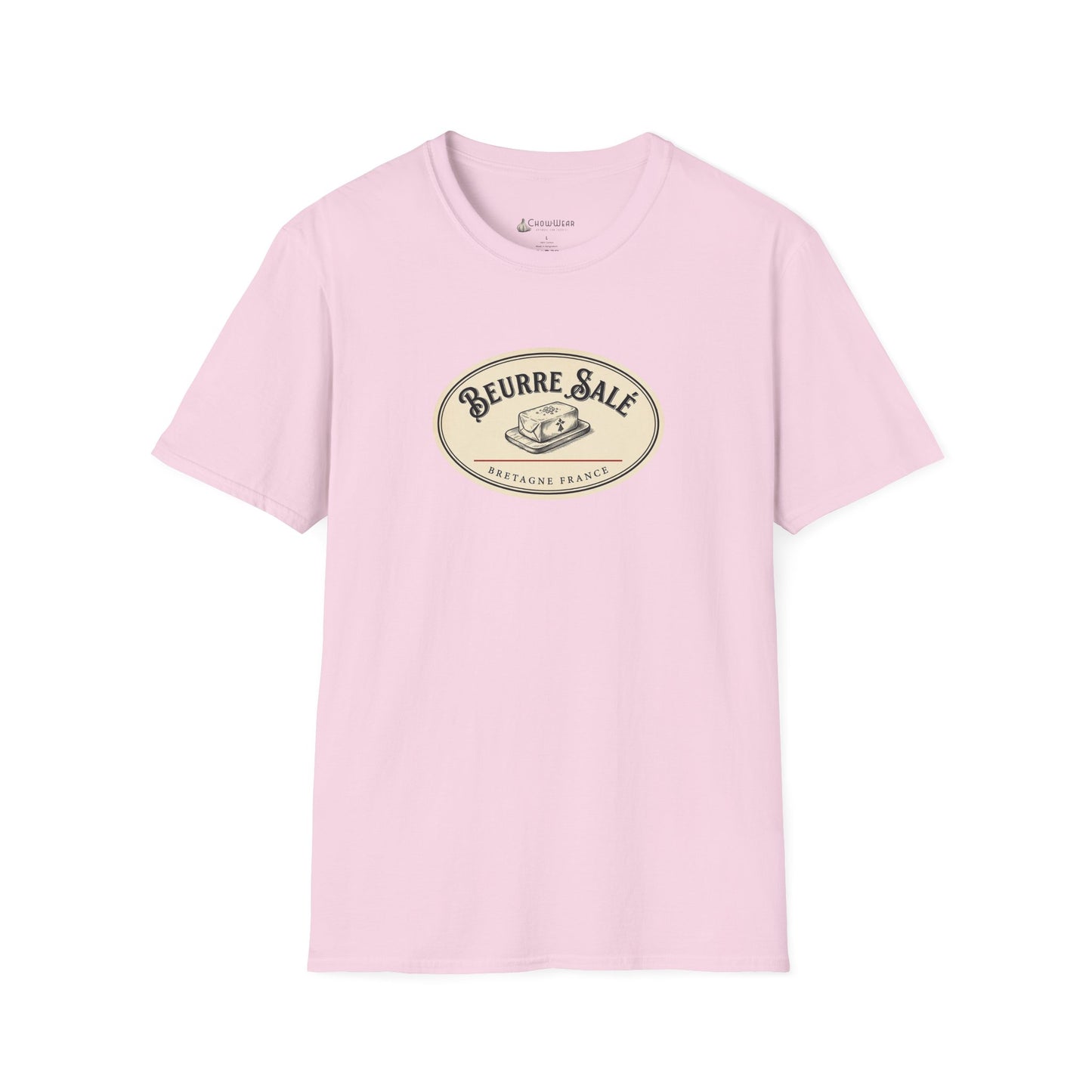 Beurre Salé Vintage Butter Patch T-Shirt — French Bakery Aesthetic