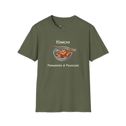 Kimchi T-Shirt — Fermented & Fearless Korean Food Graphic Tee