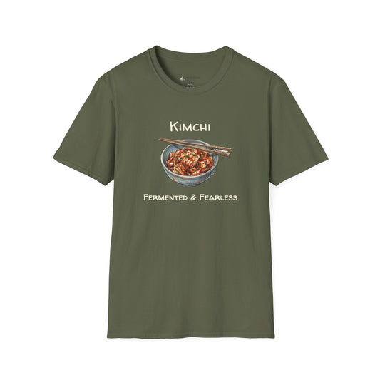 Kimchi T-Shirt — Fermented & Fearless Korean Food Graphic Tee