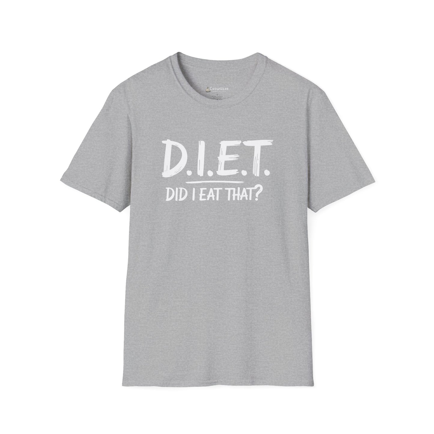 T-Shirt — D.I.E.T. "Did I Eat That?" Funny Foodie Diet Tee