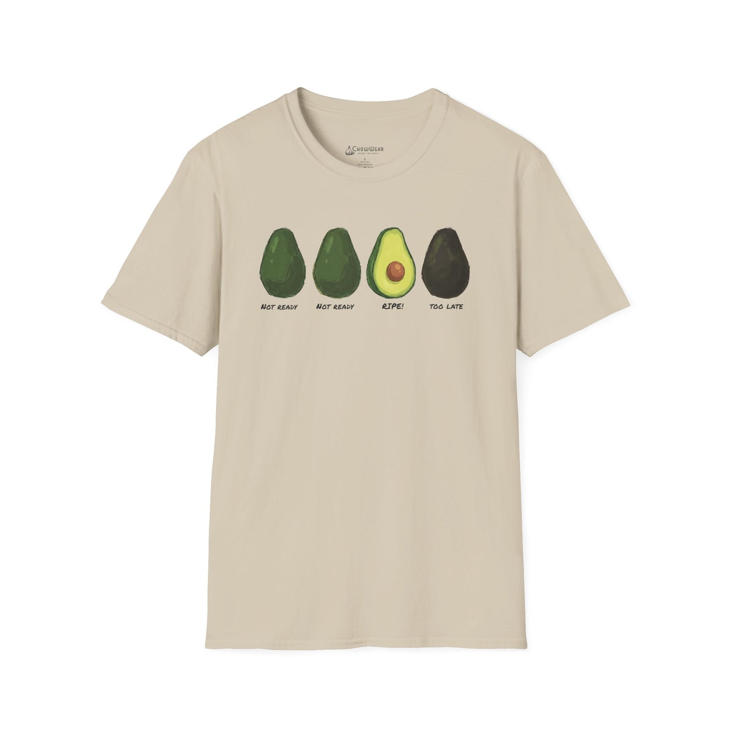 Avocado Life Cycle T-Shirt — Cute Avocado Stages Veggie Tee