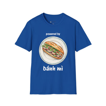 Bánh Mì T-Shirt — "Powered by Bánh Mì" Vietnamese Sandwich Tee