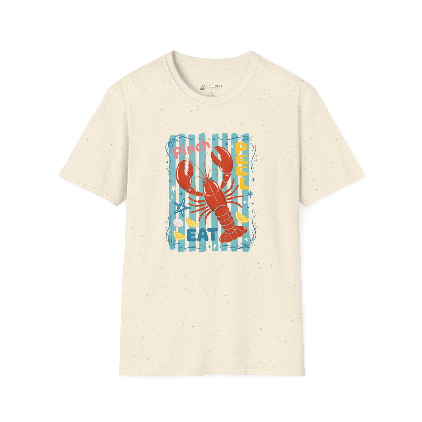 Lobster Eat Beach T-Shirt — Coastal Seafood Summer Tee