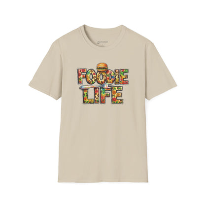 Foodie Life T-Shirt — Colorful Food Lovers Tee