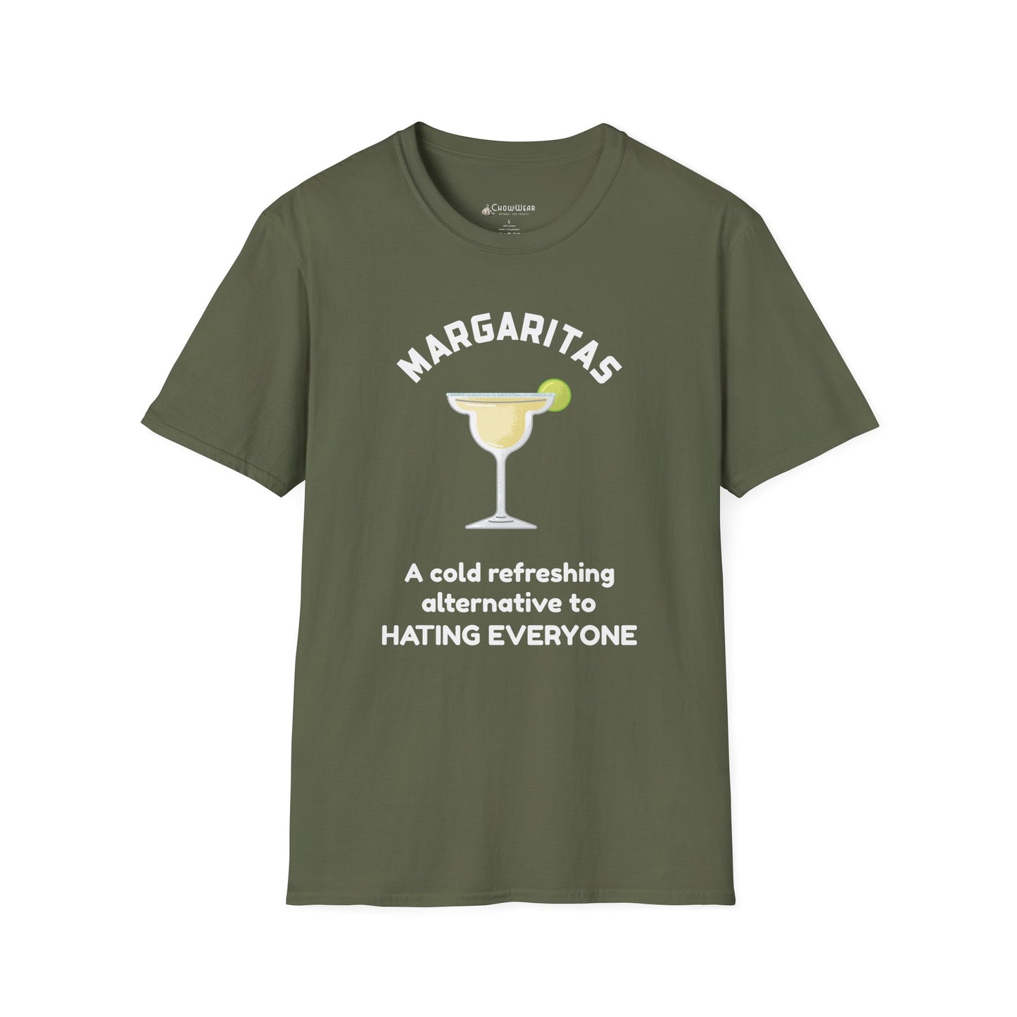 Margaritas Tee — "A cold refreshing alternative to Hating Everyone" Graphic T-Shirt