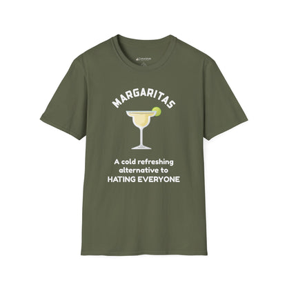 Margaritas Tee — "A cold refreshing alternative to Hating Everyone" Graphic T-Shirt