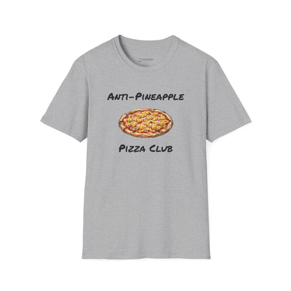 Anti-Pineapple Pizza Club T-Shirt — Funny No Hawaiian Pineapple Pizza Tee