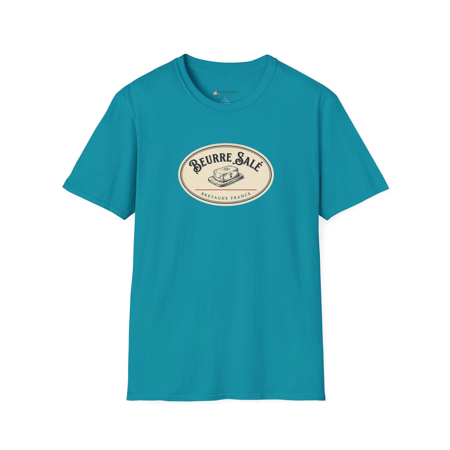 Beurre Salé Vintage Butter Patch T-Shirt — French Bakery Aesthetic