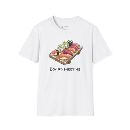 Sushi 'Board Meeting' T-Shirt — Funny Sushi Sashimi Japanese Tee for Foodies