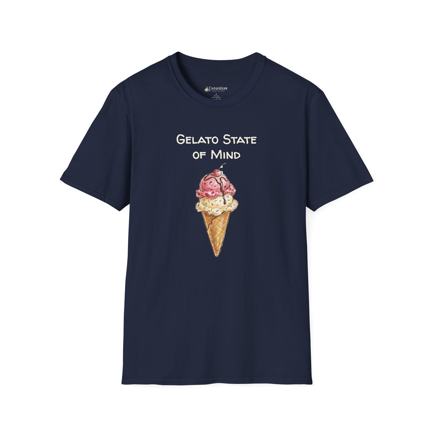 Gelato State of Mind T-Shirt — Ice Cream Lovers Tee