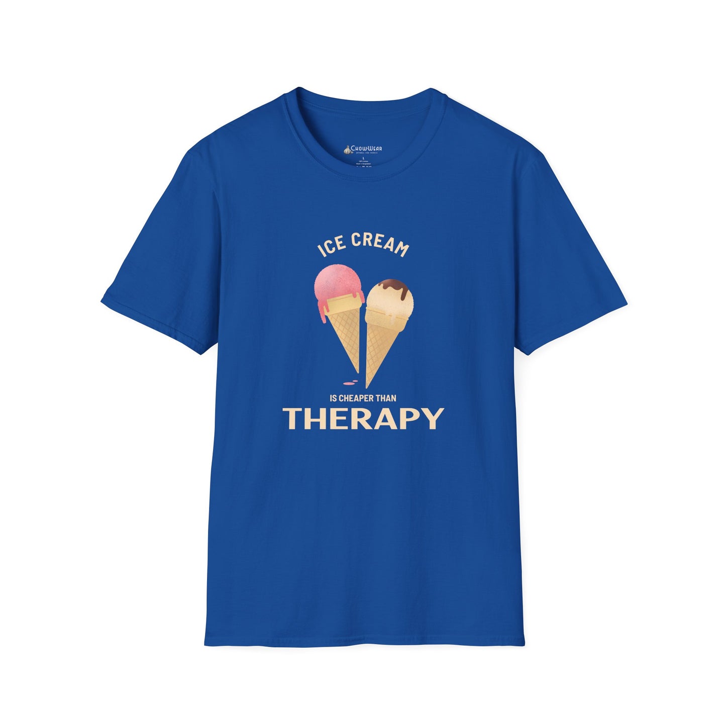 Ice Cream Is Cheaper Than Therapy T-Shirt
