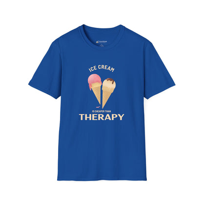 Ice Cream Is Cheaper Than Therapy T-Shirt