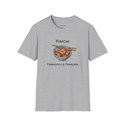 Kimchi T-Shirt — Fermented & Fearless Korean Food Graphic Tee