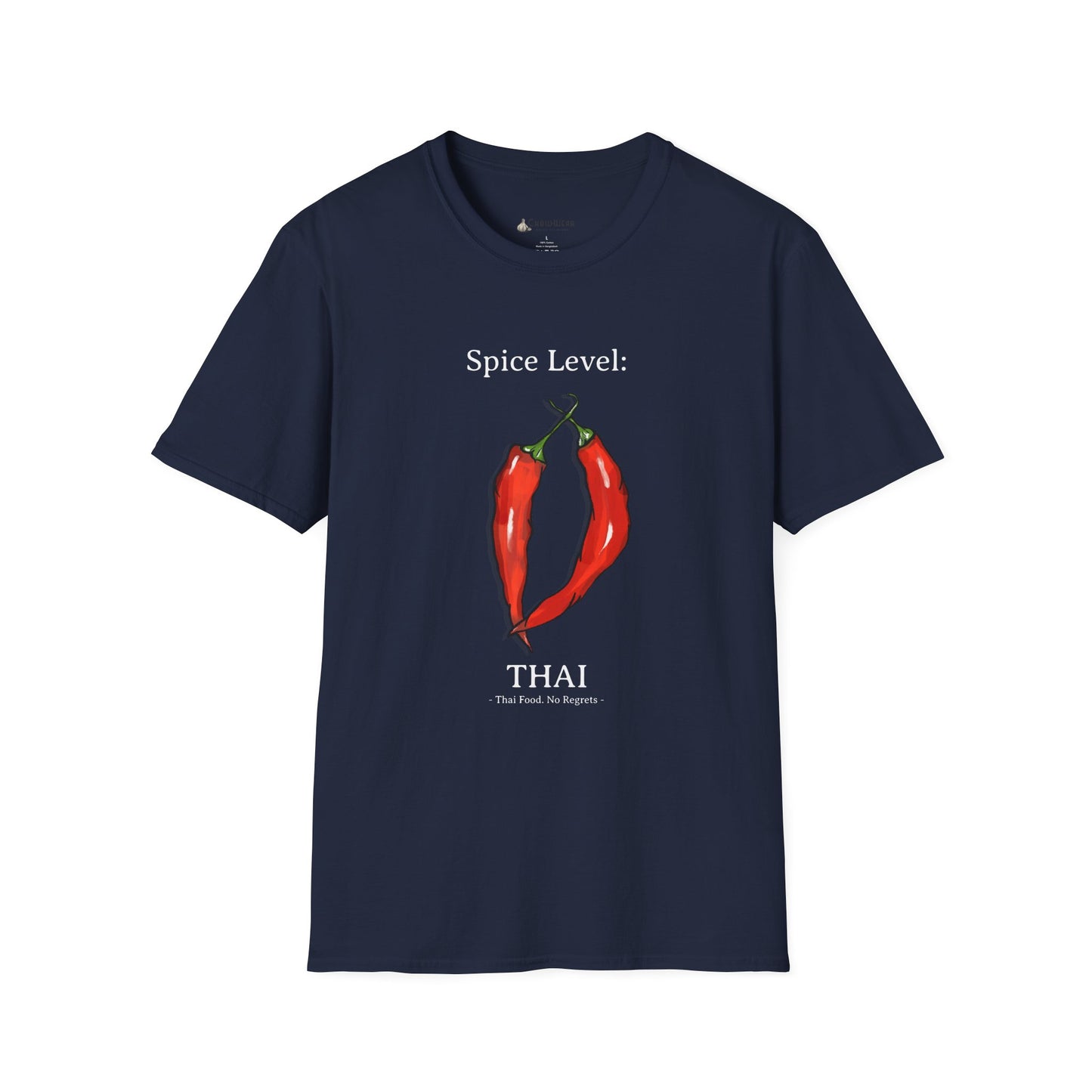 Thai Spice Chili T-Shirt – "Spice Level: Thai" Graphic Tee