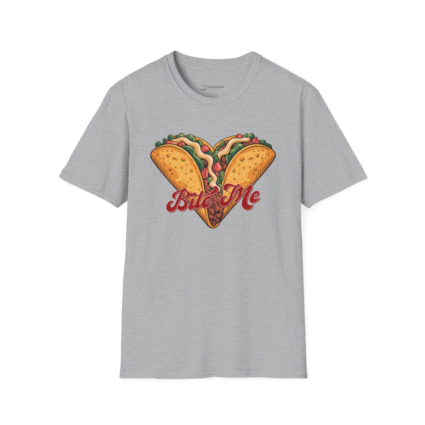 'Bite Me' Taco Lovers Mexican Foodie Street Food T-shirt
