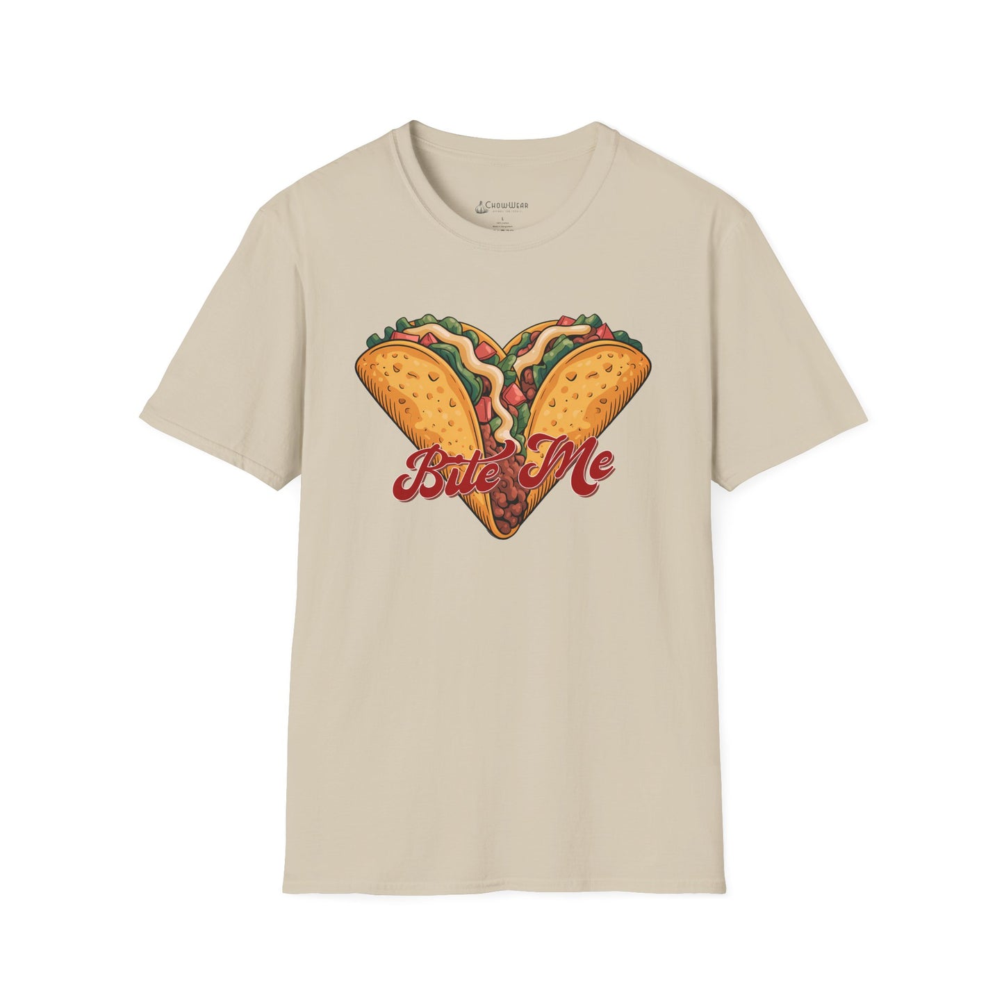'Bite Me' Taco Lovers Mexican Foodie Street Food T-shirt