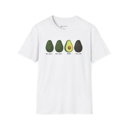 Avocado Life Cycle T-Shirt — Cute Avocado Stages Veggie Tee