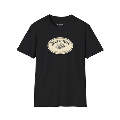 Beurre Salé Vintage Butter Patch T-Shirt — French Bakery Aesthetic