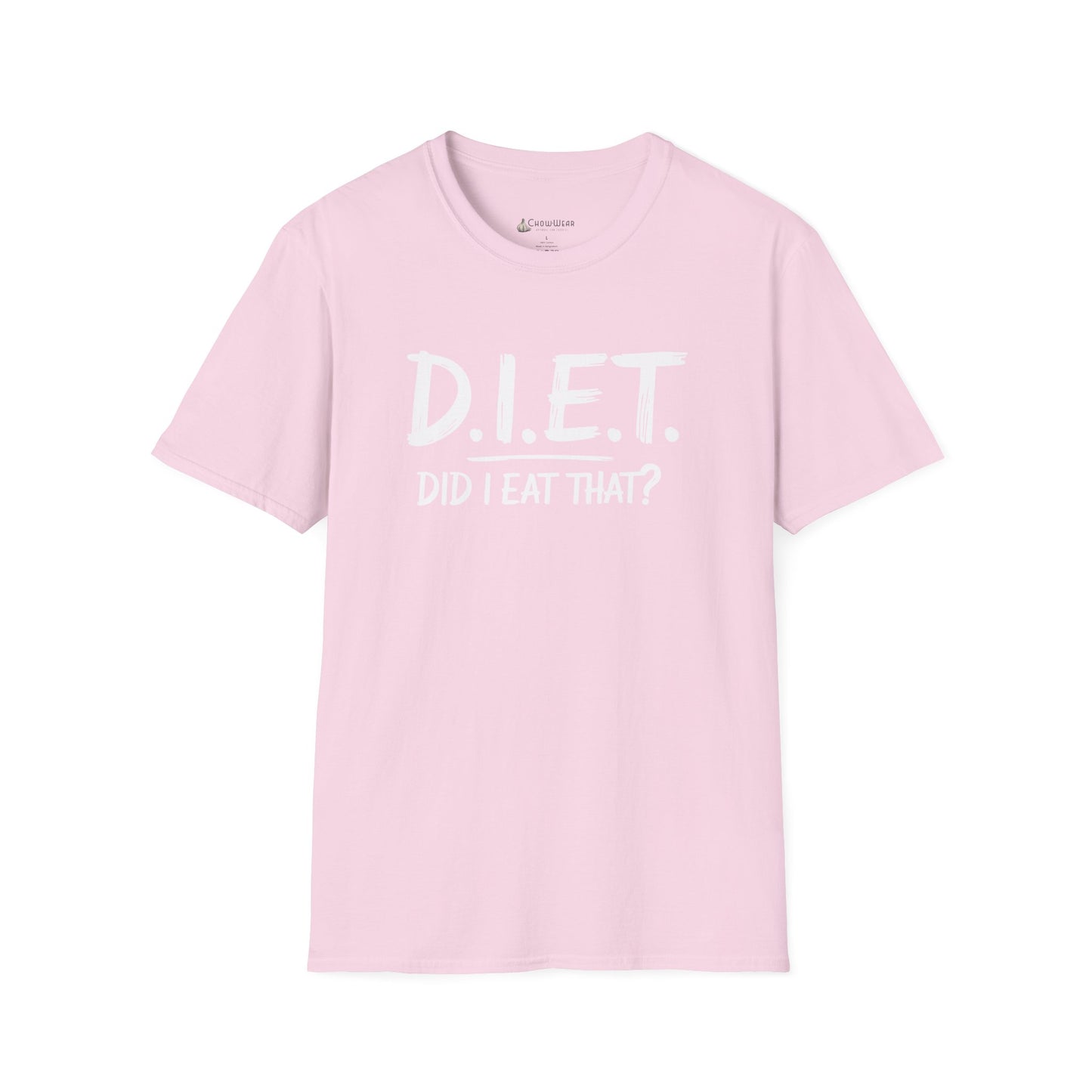 T-Shirt — D.I.E.T. "Did I Eat That?" Funny Foodie Diet Tee