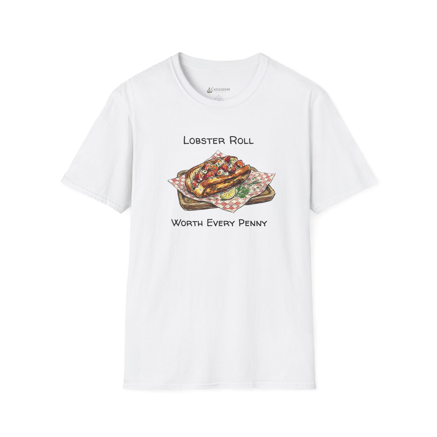 Lobster Roll Worth Every Penny T-Shirt — Seafood Lover Graphic Tee