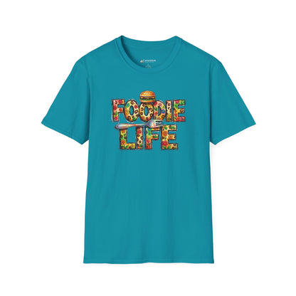 Foodie Life T-Shirt — Colorful Food Lovers Tee