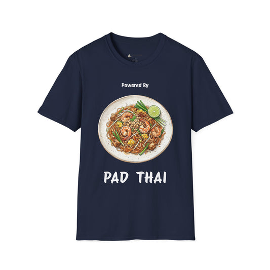 Pad Thai T-Shirt — "Powered By Pad Thai" Graphic Tee