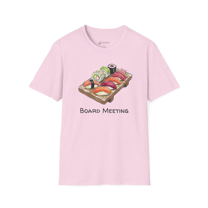 Sushi 'Board Meeting' T-Shirt — Funny Sushi Sashimi Japanese Tee for Foodies