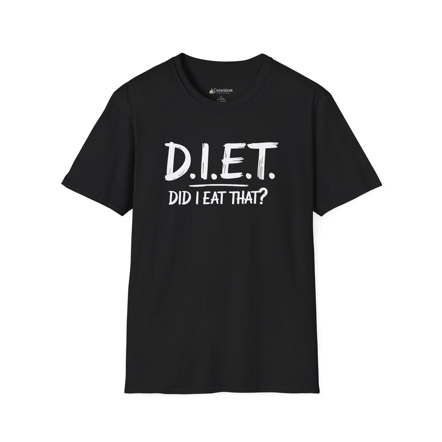 T-Shirt — D.I.E.T. "Did I Eat That?" Funny Foodie Diet Tee