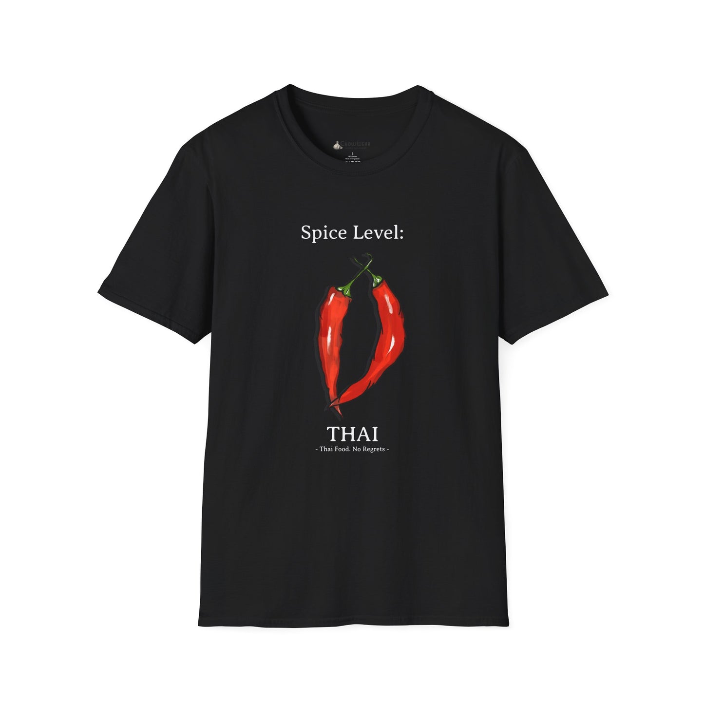 Thai Spice Chili T-Shirt – "Spice Level: Thai" Graphic Tee