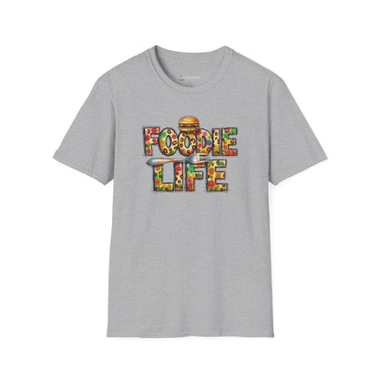 Foodie Life T-Shirt — Colorful Food Lovers Tee