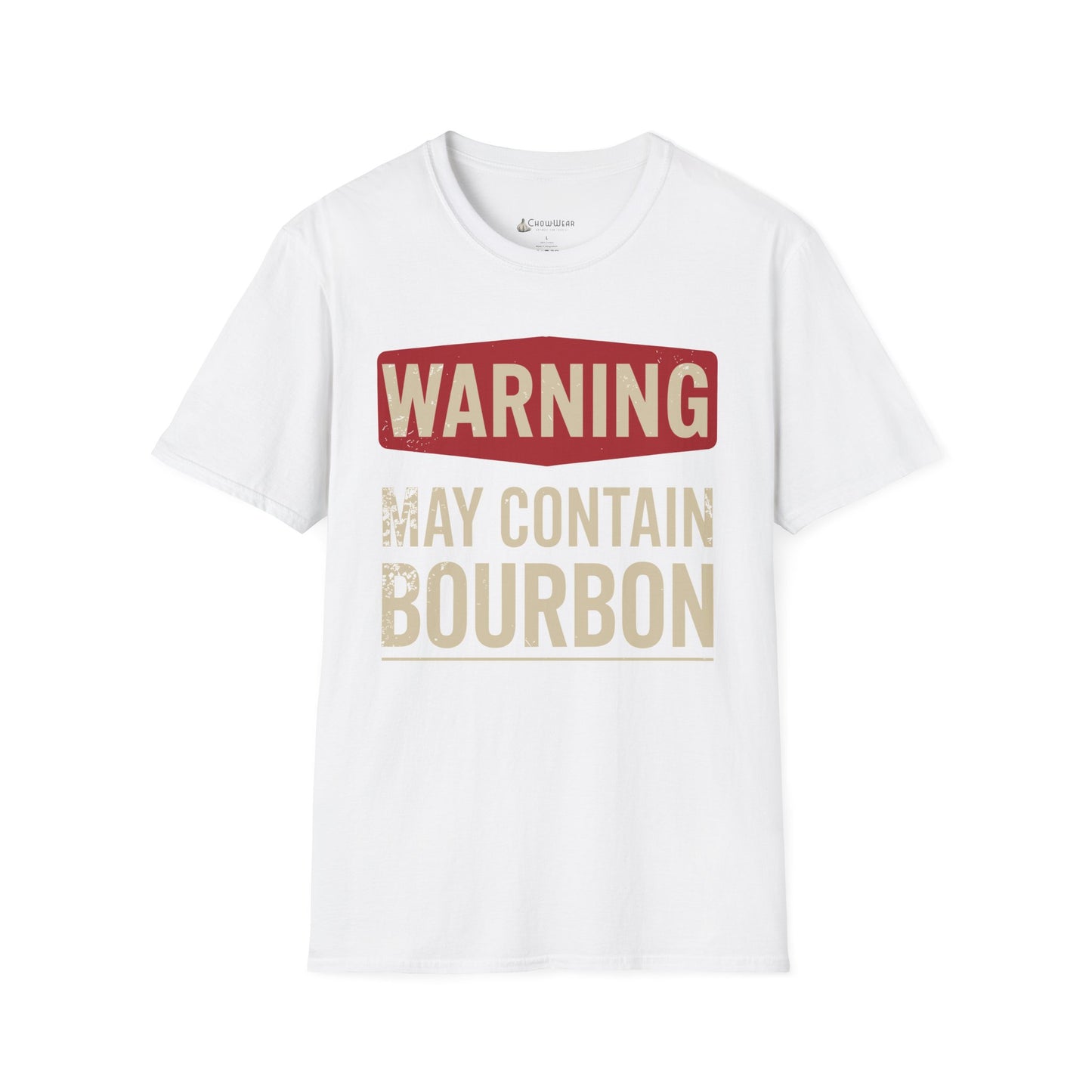 May Contain Bourbon T-Shirt — Funny Whiskey Lovers Tee