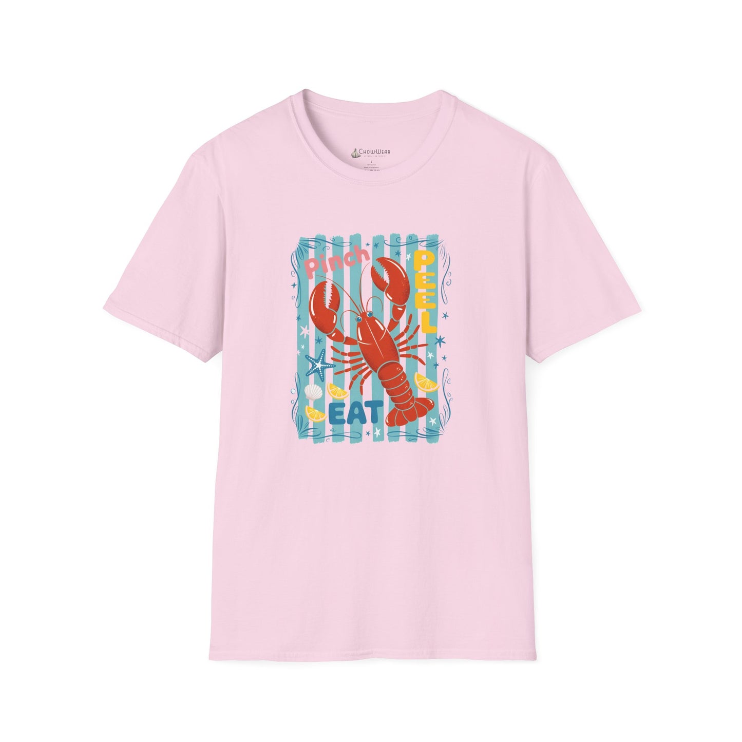 Lobster Eat Beach T-Shirt — Coastal Seafood Summer Tee