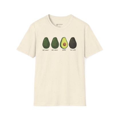 Avocado Life Cycle T-Shirt — Cute Avocado Stages Veggie Tee