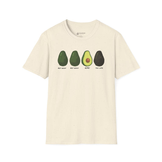 Avocado Life Cycle T-Shirt — Cute Avocado Stages Veggie Tee