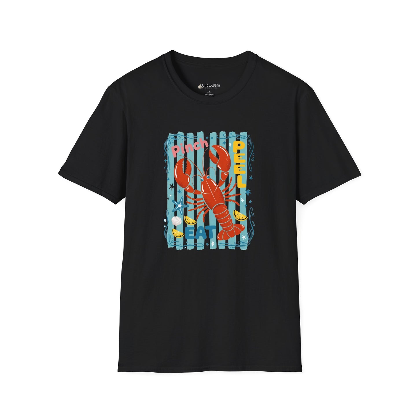 Lobster Eat Beach T-Shirt — Coastal Seafood Summer Tee