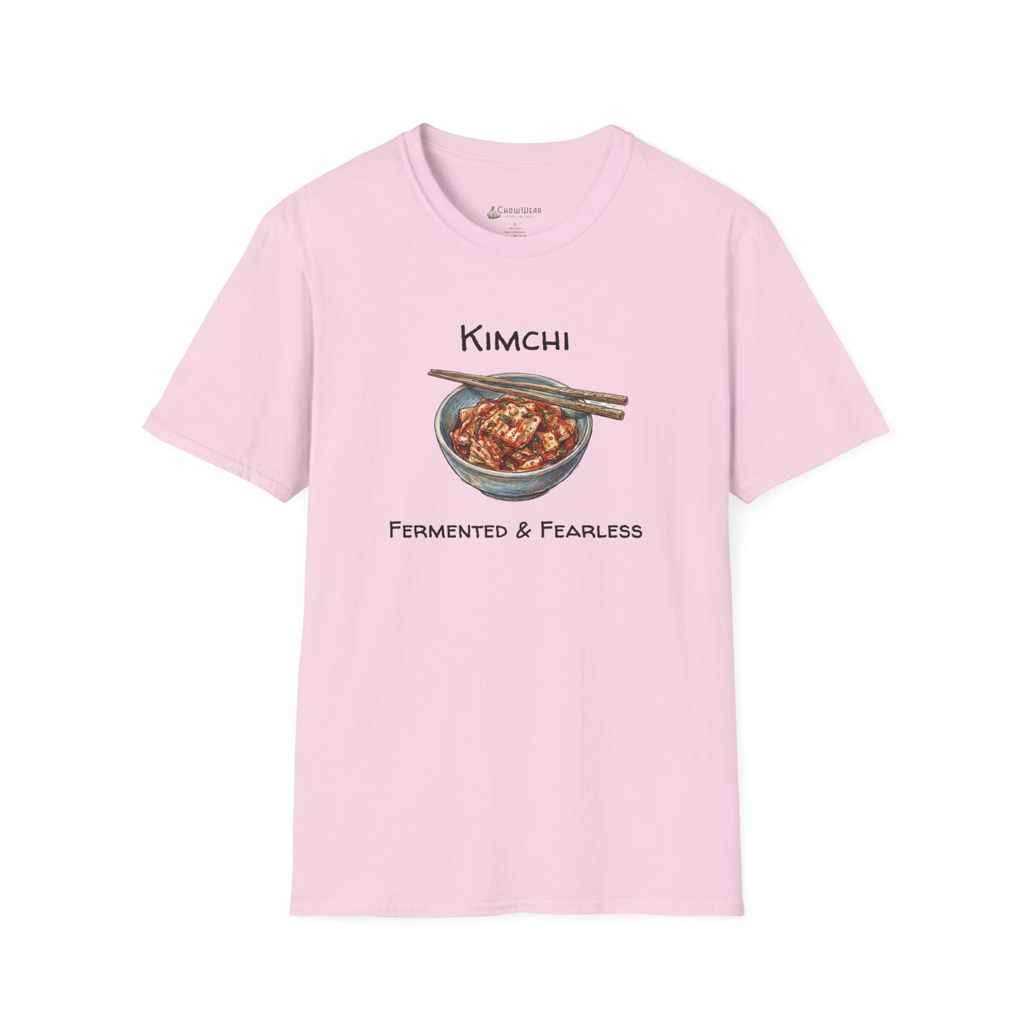 Kimchi T-Shirt — Fermented & Fearless Korean Food Graphic Tee