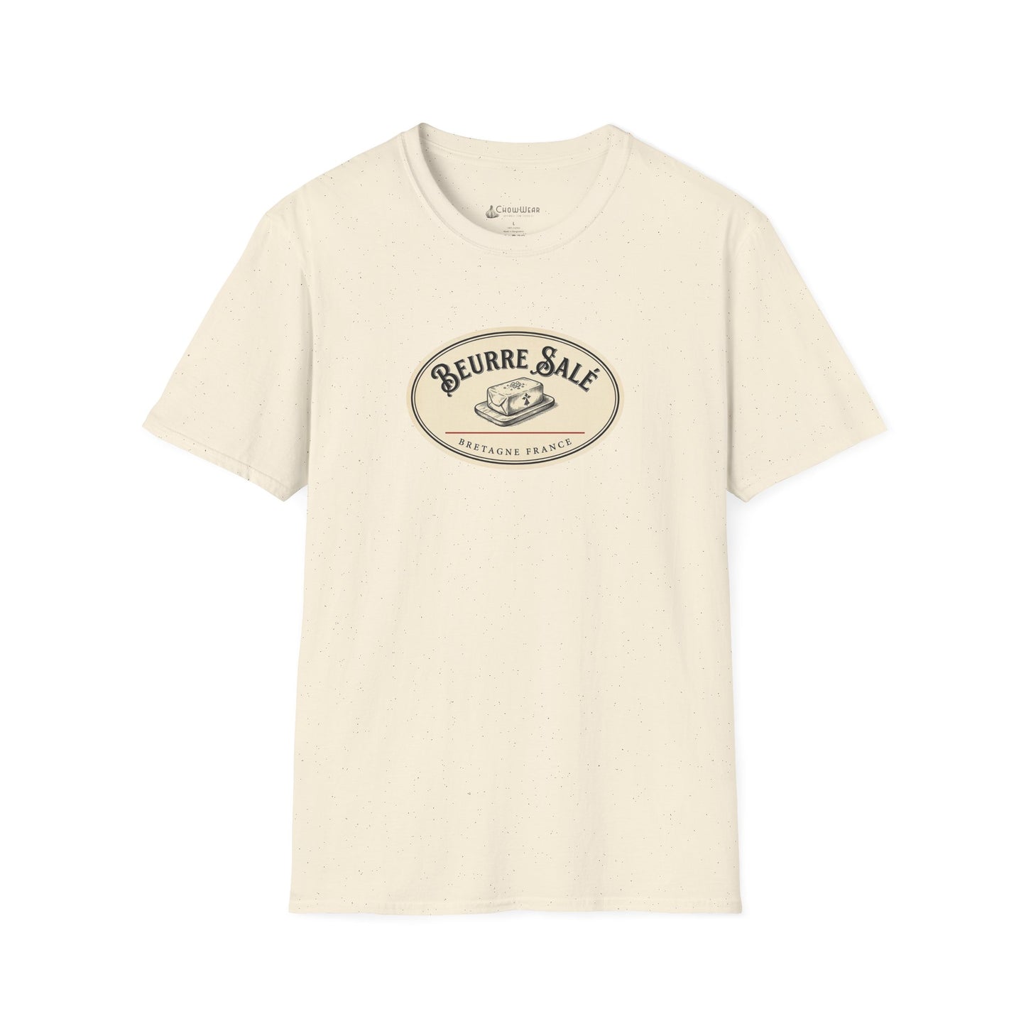 Beurre Salé Vintage Butter Patch T-Shirt — French Bakery Aesthetic