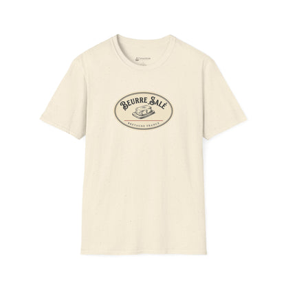 Beurre Salé Vintage Butter Patch T-Shirt — French Bakery Aesthetic