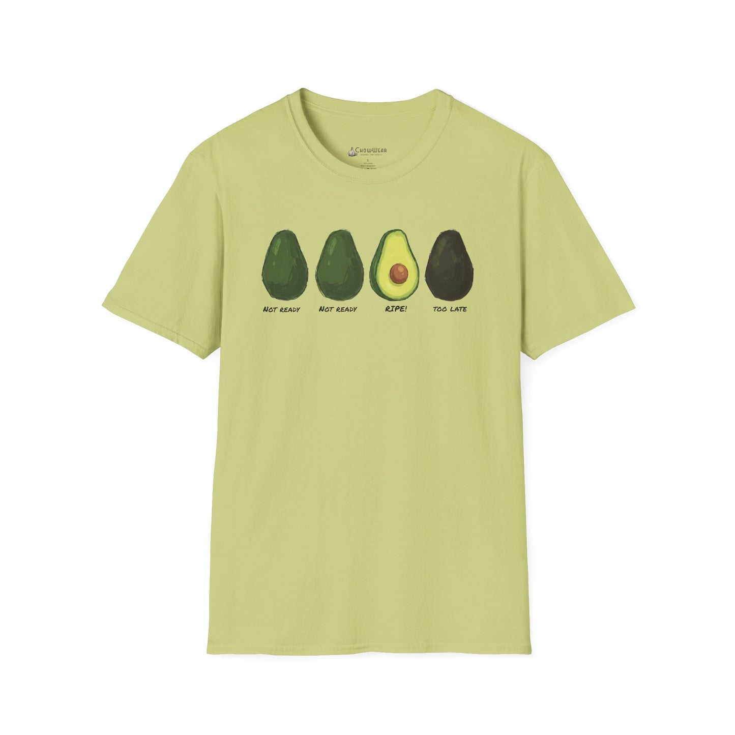 Avocado Life Cycle T-Shirt — Cute Avocado Stages Veggie Tee